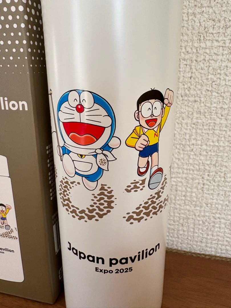 大阪関西万博　日本館　ドラえもん　ステンレスボトル 0.3L