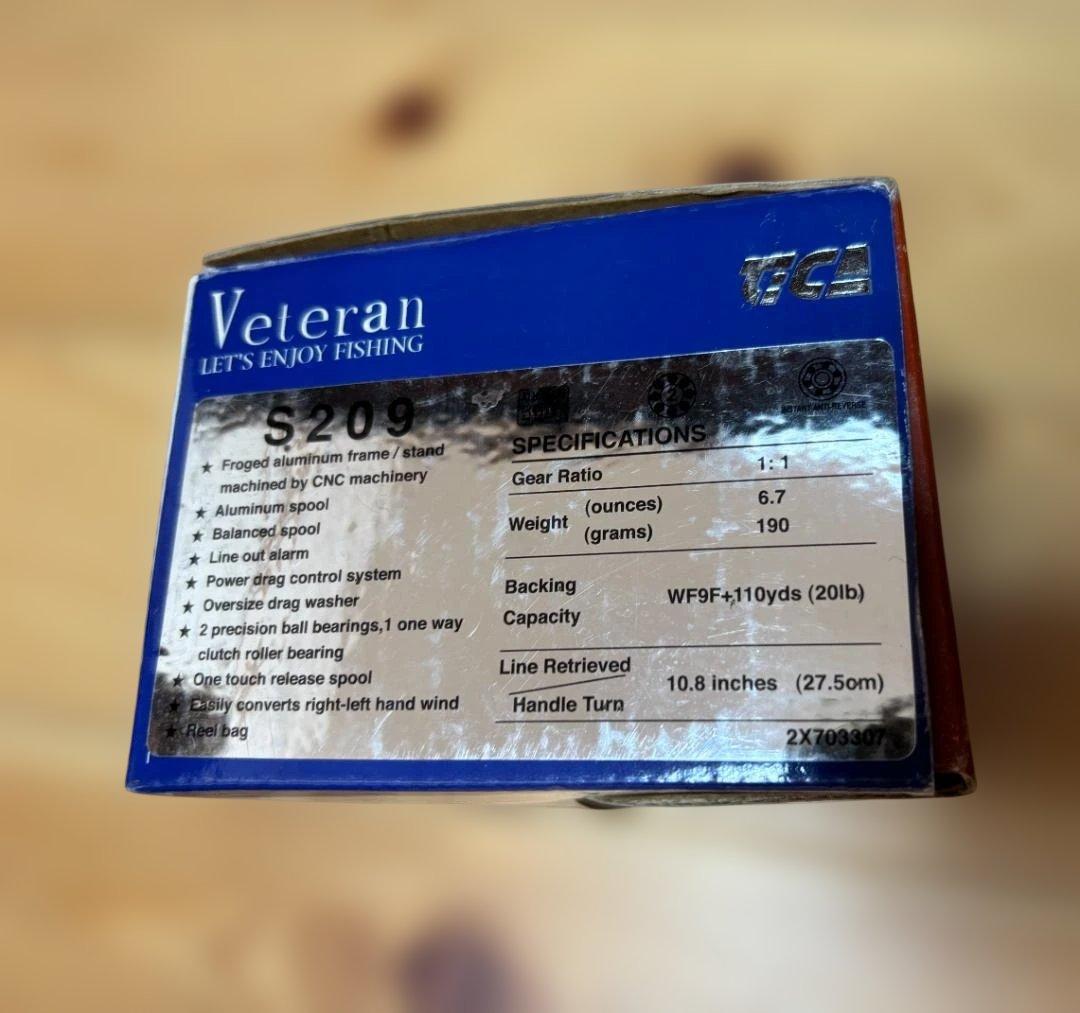 ★ティカフライリール★ベテラン　TICAVeteran S209★ 未使用