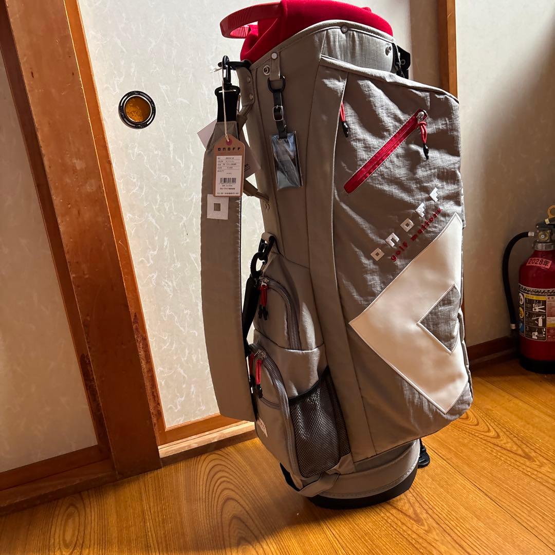 専用ｄａｔｅsさん折りたたみ式スタンドキャディバッグ グレー