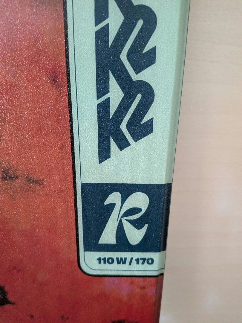 K2 RECKONER W 110 ケーツー 　リコナー　板セット　170cm