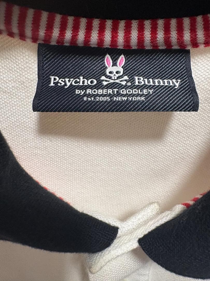 Psycho Bunny サイコバニー ゴルフウェア メンズ サイズM 白