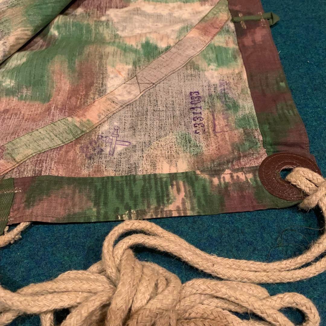 超希少 新品未使用デッドストック チェコ軍ポンチョテントタープ 2枚セット