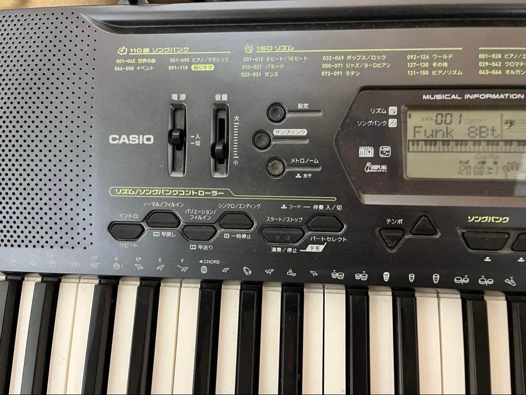 CASIO CTK-2000 キーボード