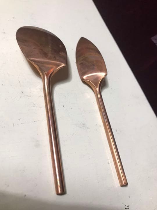 純銅　茶道具2本　新品未使用品