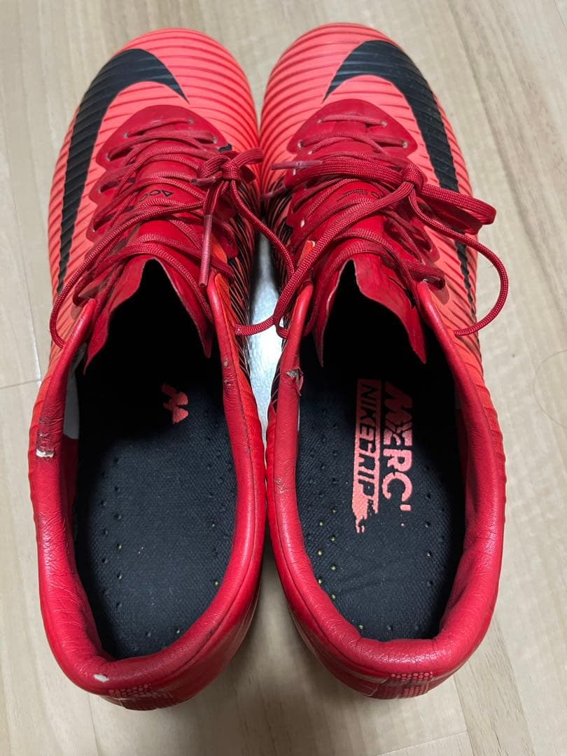 Nike Mercurial サッカースパイク レッド/ブラック 27.5cm