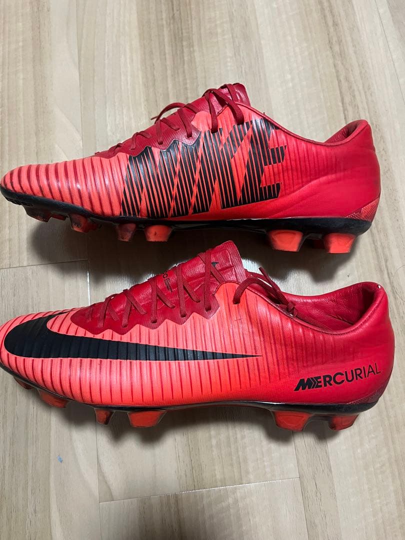 Nike Mercurial サッカースパイク レッド/ブラック 27.5cm