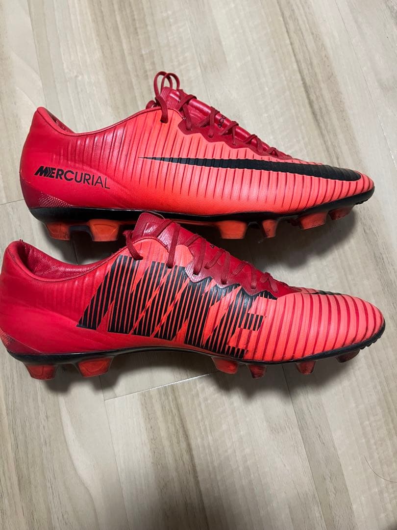 Nike Mercurial サッカースパイク レッド/ブラック 27.5cm
