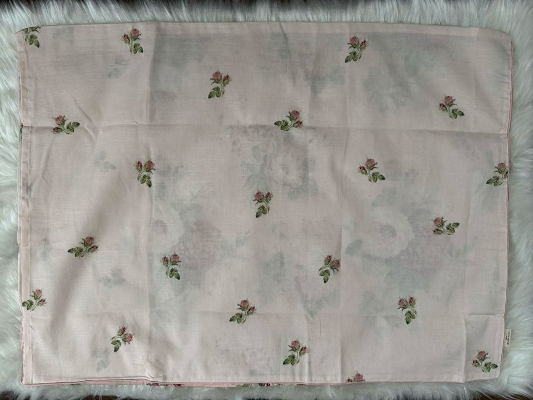 LAURA ASHLEY ／セシリア枕カバー 約50cm×69cm