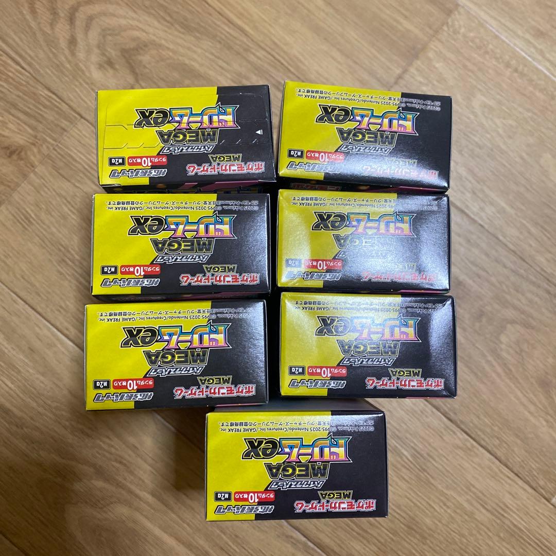 ポケモン MEGAドリームex 7BOX