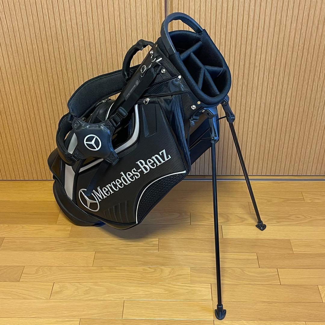 【美品・希少】Mercedes-Benzスタンド キャディバッグ ゴルフバッグ