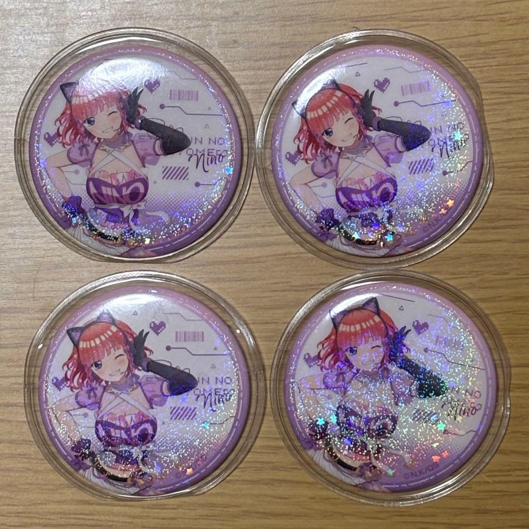 五等分の花嫁　中野二乃　マガジンヒロインフェス　缶バッジ