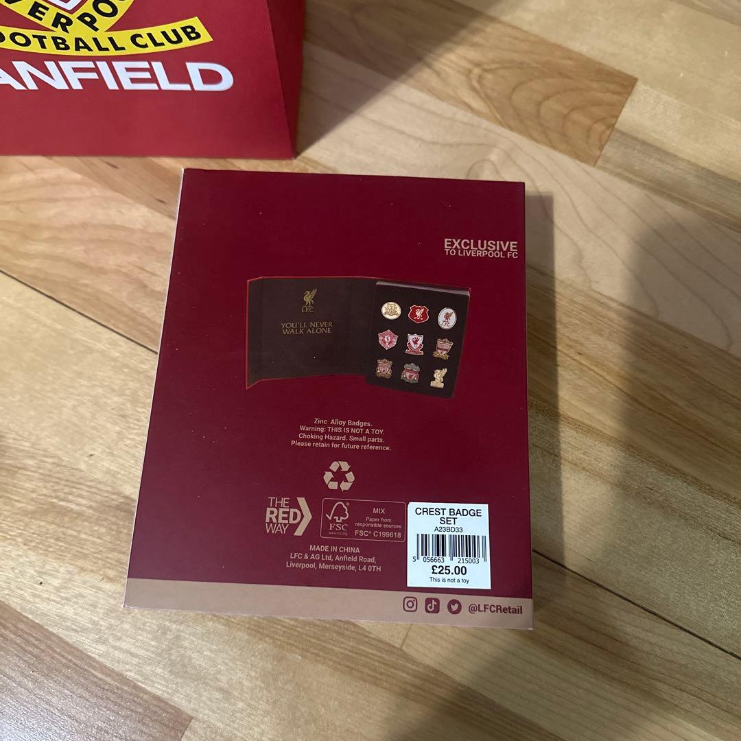 リバプールFC ピンバッジセット