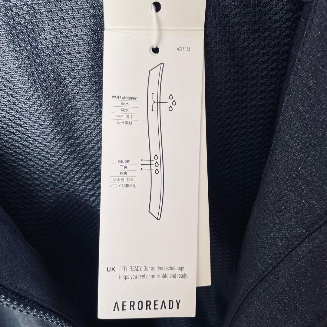 adidas フード付き ナイロンパーカー