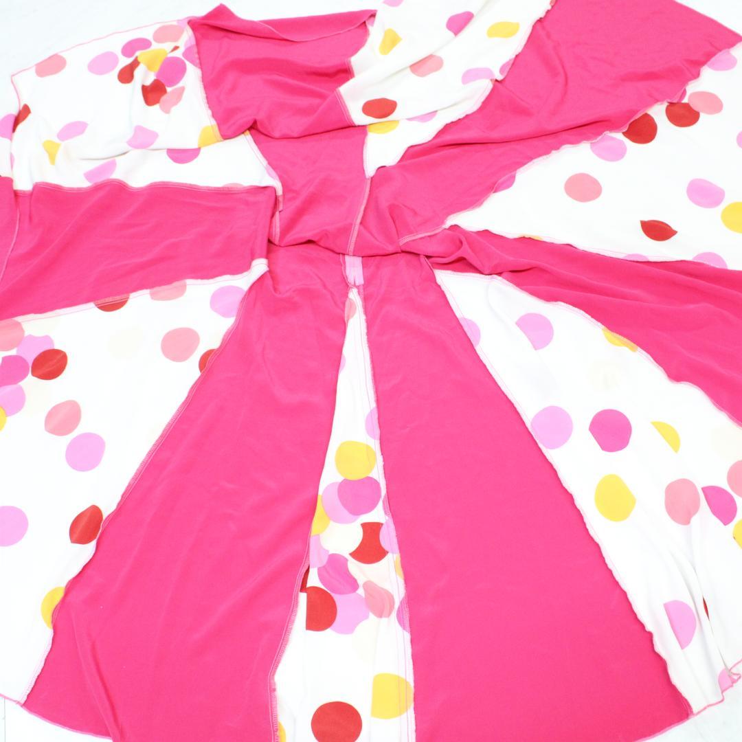 【美品 フラメンコ衣装】ピンク tienda de flamenco ファルダ
