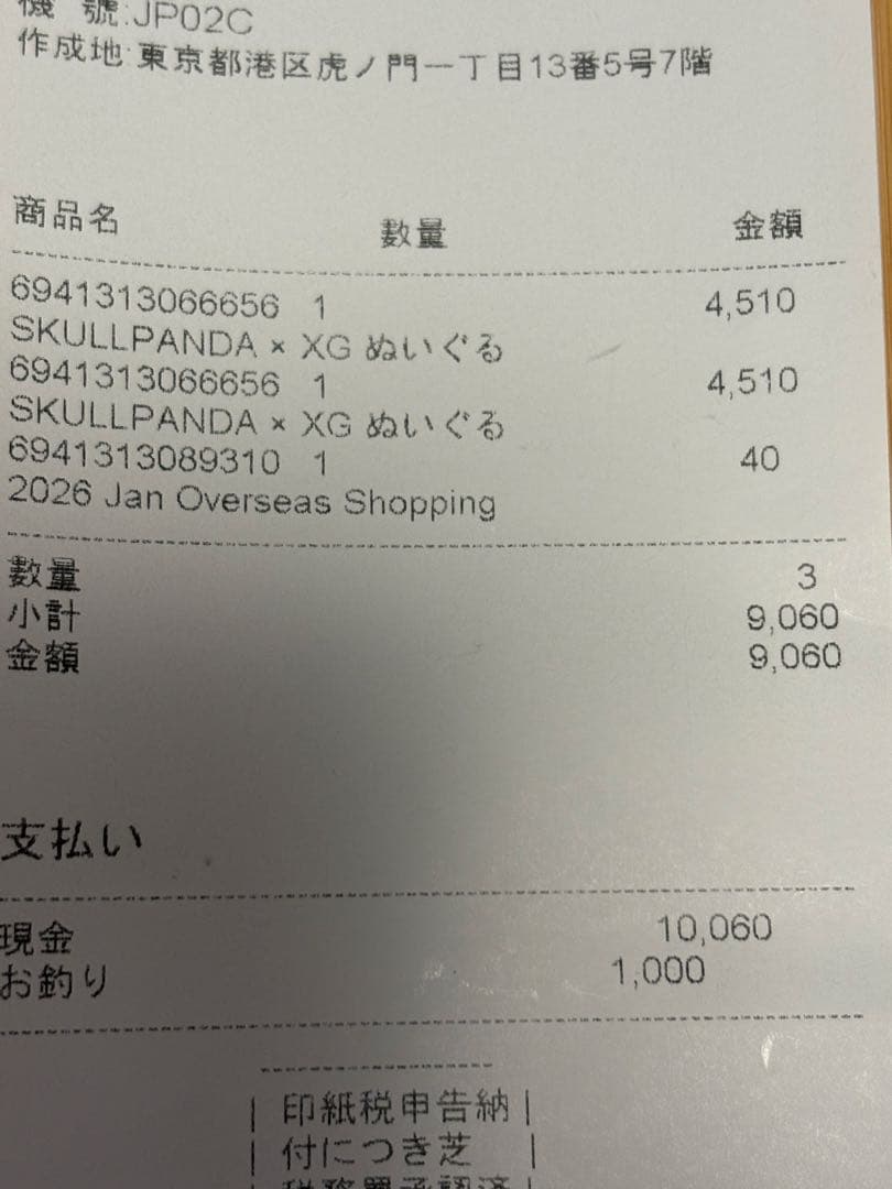 SKULLPANDA プラッシュドールペンダント 2個セット