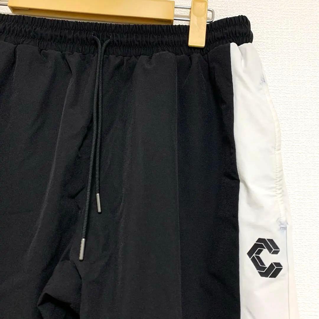 CRONOS★ジャージ パンツ XL 白 黒　CR-SP-0104