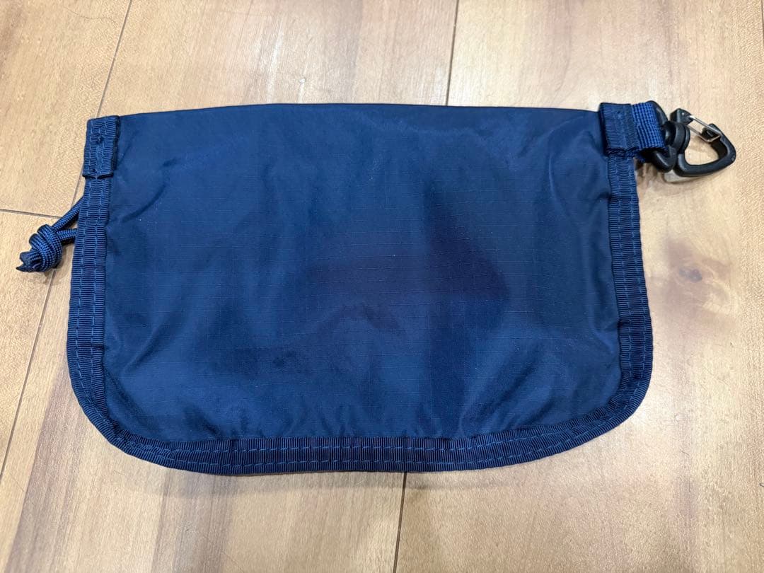 BRIEFING セルフバッグ ネイビー 美品おまけ付き