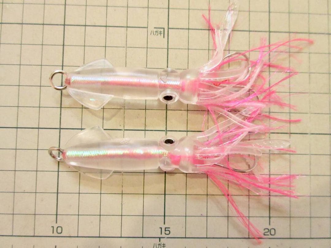 お得な10セット！圧倒的釣果のタイラバ【赤ケイムラ糸内蔵イカベイト2個×10】