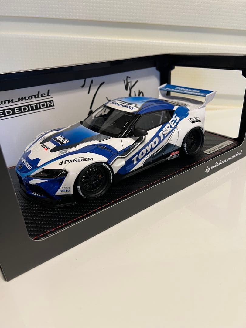 イグニッションモデル スープラ TOYO TIRES 限定版1/18