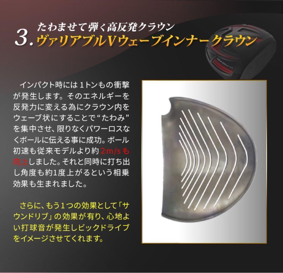 ヘッド単体★ ドラコン最多勝利で ステルス シム2より飛ぶ! CBR ブラック2