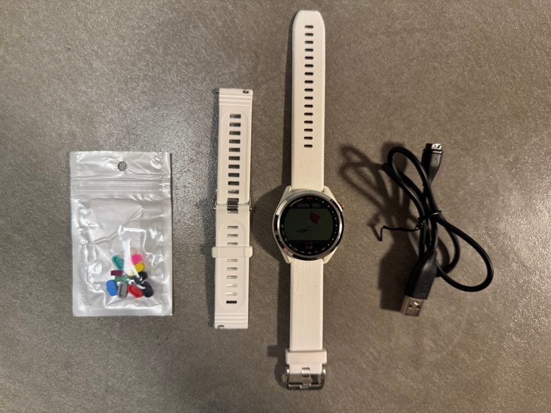 Garmin Approach S42 ゴルフスマートウォッチ ホワイト
