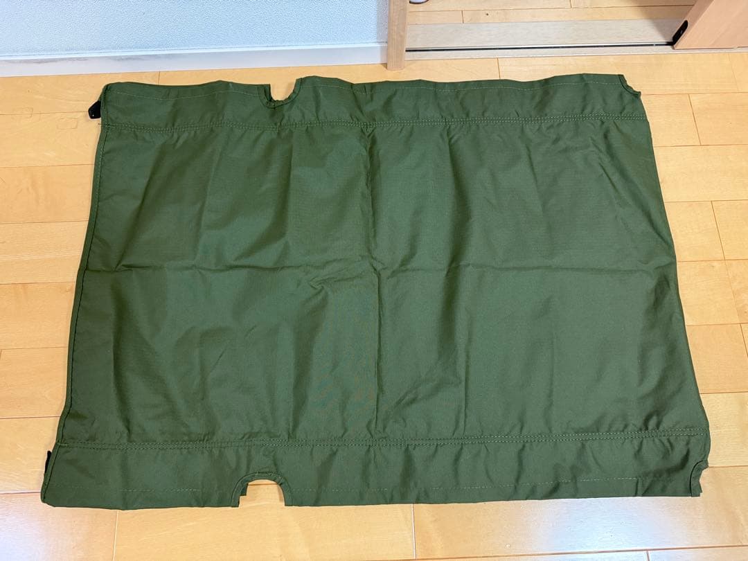 美品　WAQ 2WAY フォールディング コット　オリーブ