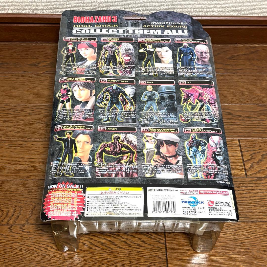 【未開封】 バイオハザード　クレア・レッドフィールド　ボーナスパーツ付