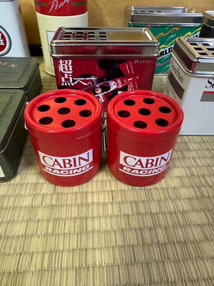 希少　タバコ　たばこ　空缶　空缶灰皿　昭和レトロ　当時物　ノベルティ　セット販売