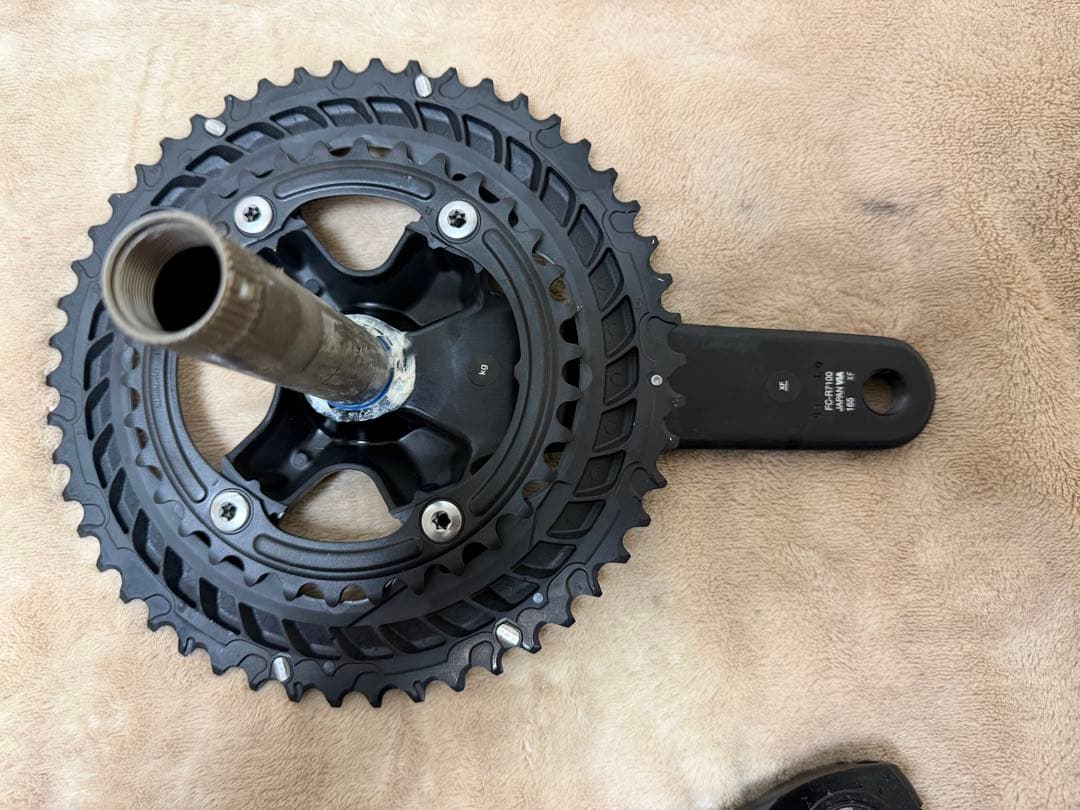 【未使用】4iiii パワーメーター付きシマノ105 12s 165mmクランク