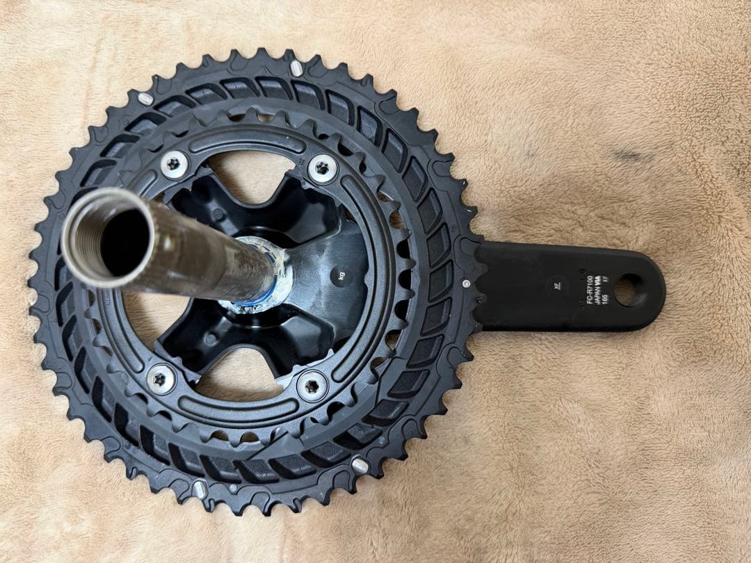 【未使用】4iiii パワーメーター付きシマノ105 12s 165mmクランク