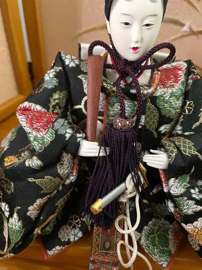 雛人形 ひな人形 紅月作 収納 コンパクト 木製本格収納飾り