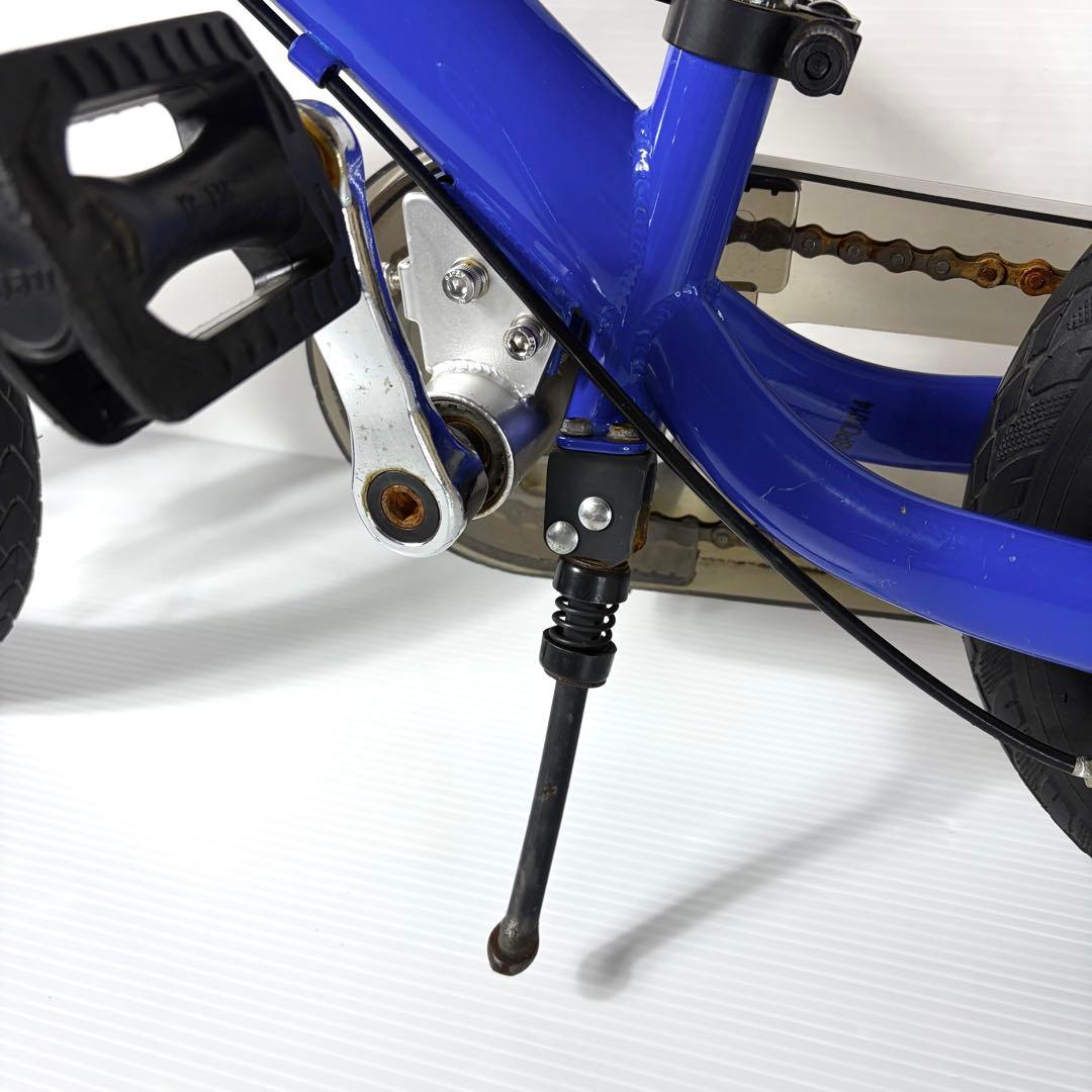 Henshin Bike へんしんバイク 自転車 キックバイク スタンド付 青