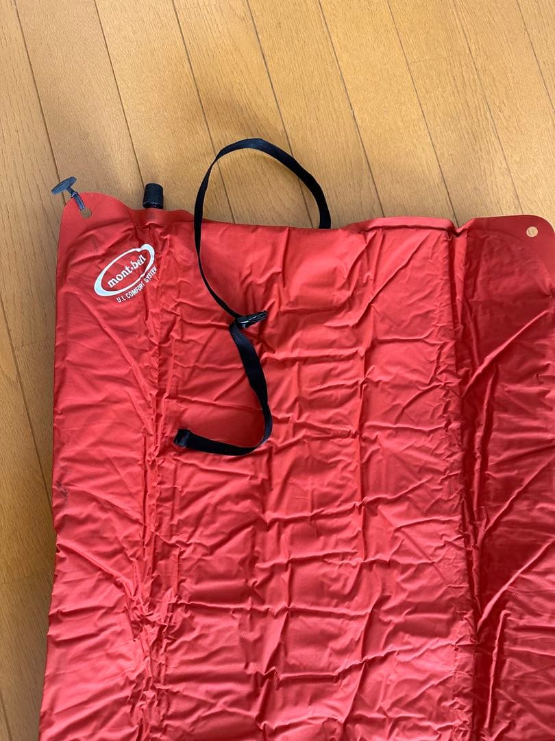 mont-bell PAD 180 スリーピングマット レッド※ジャンク品※
