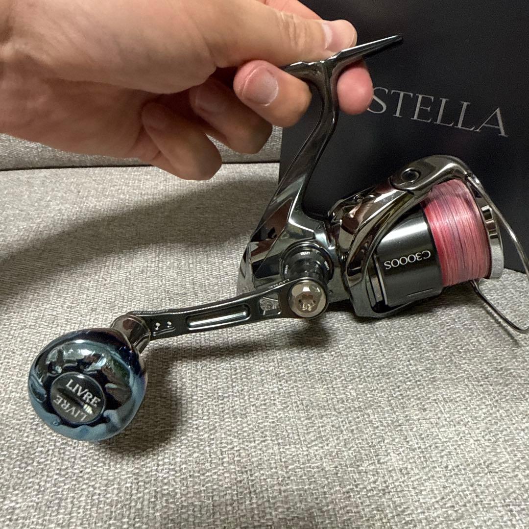 シマノ　ステラC3000SDH リブレハンドル付き