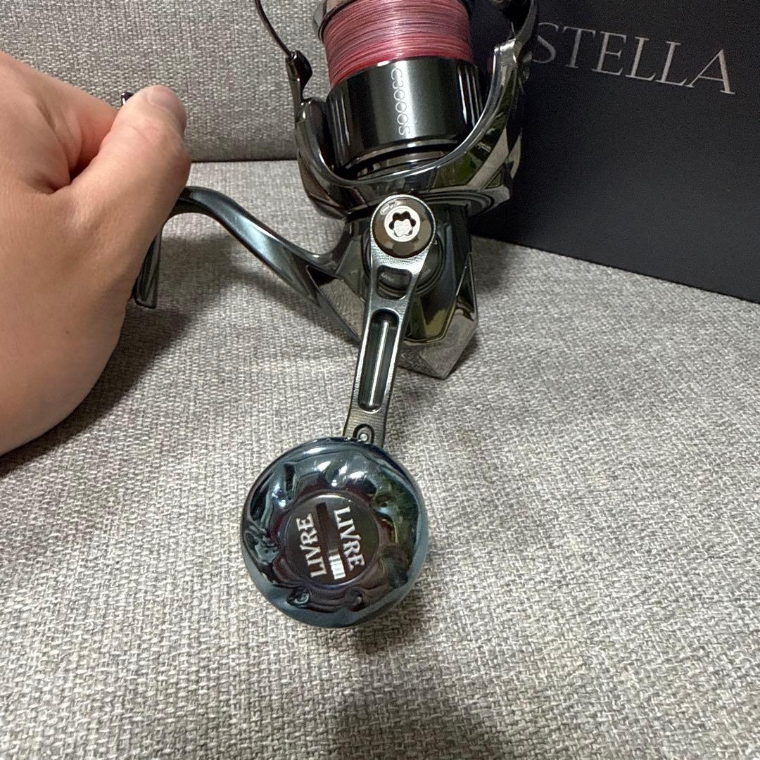 シマノ　ステラC3000SDH リブレハンドル付き