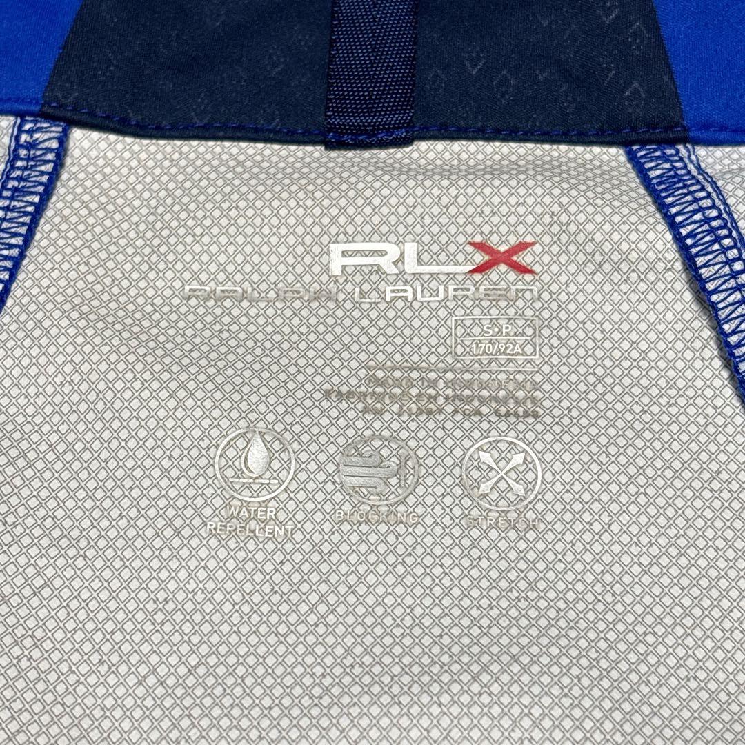 美品　RLX ジャケット　ゴルフ　ネイビー　ブルー　ホワイト　ラルフローレン