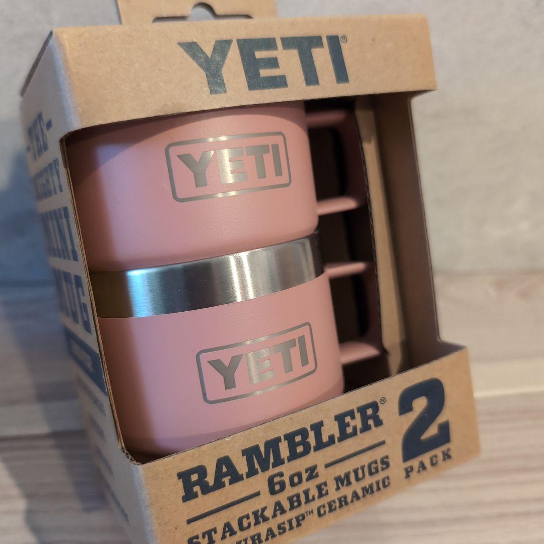 期間限定✨️YETI RAMBLER 6OZ STACKABLE CUPSマグ