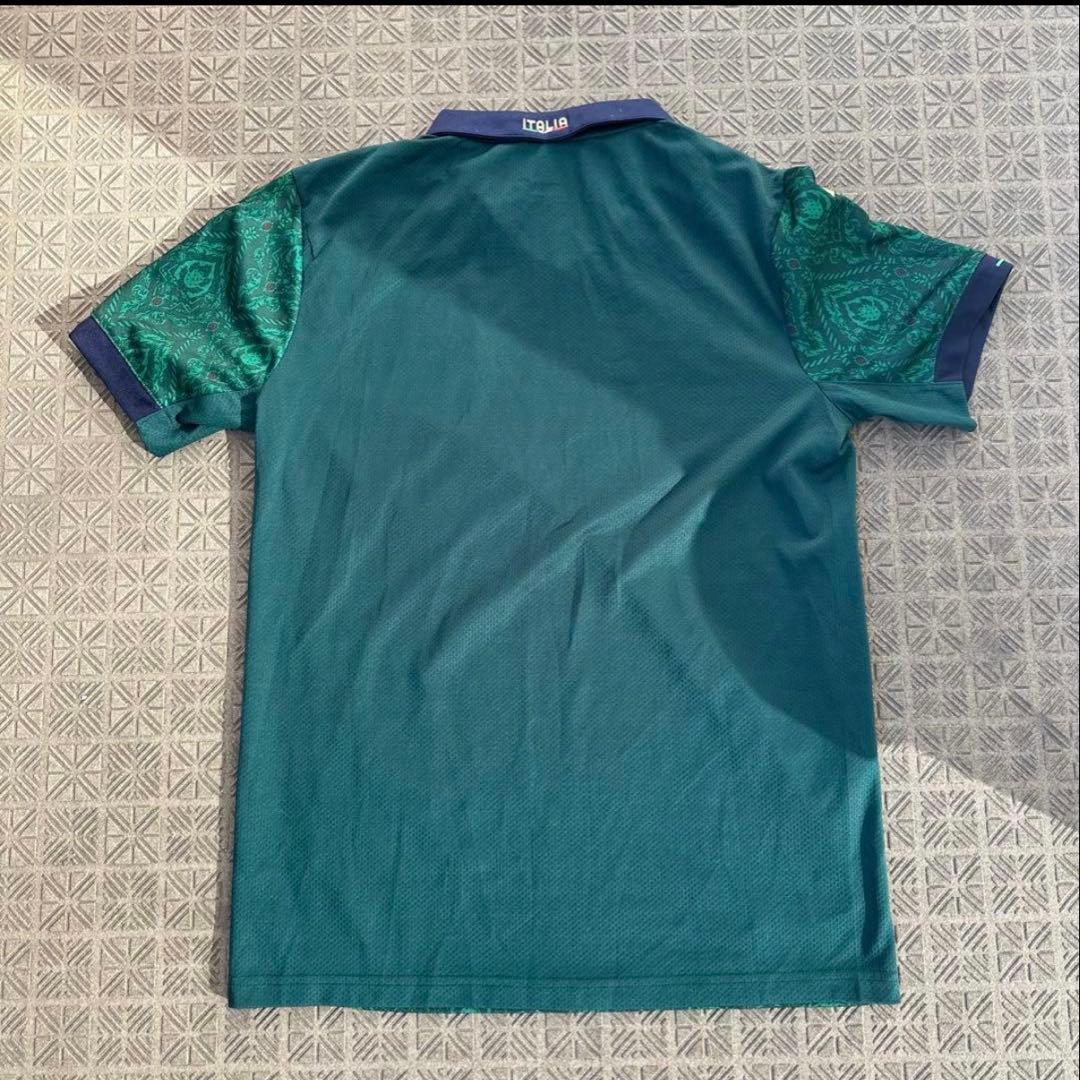 正規品 中古 イタリア代表 19/20 3rd ユニフォーム 緑