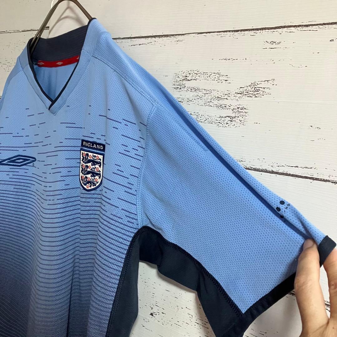 UMBRO アンブロ イングランドサッカーゲームシャツユニフォーム　 刺繍ロゴ