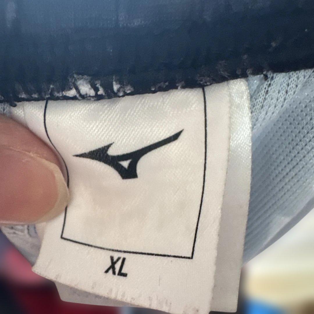 Mizuno バレーボールパンツ XL ブラック/レッド