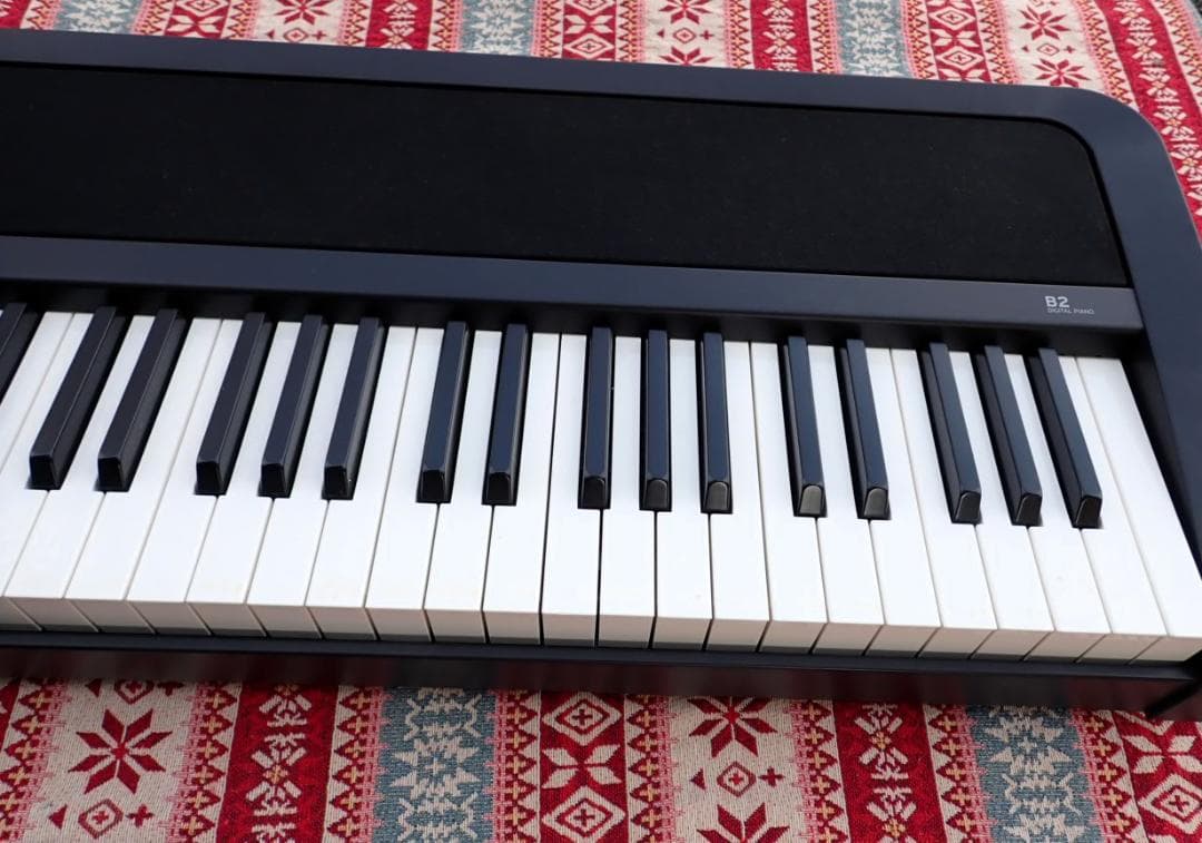 hxm229#KORG B2 電子ピアノ 88鍵 ブラック　2021年 動作品