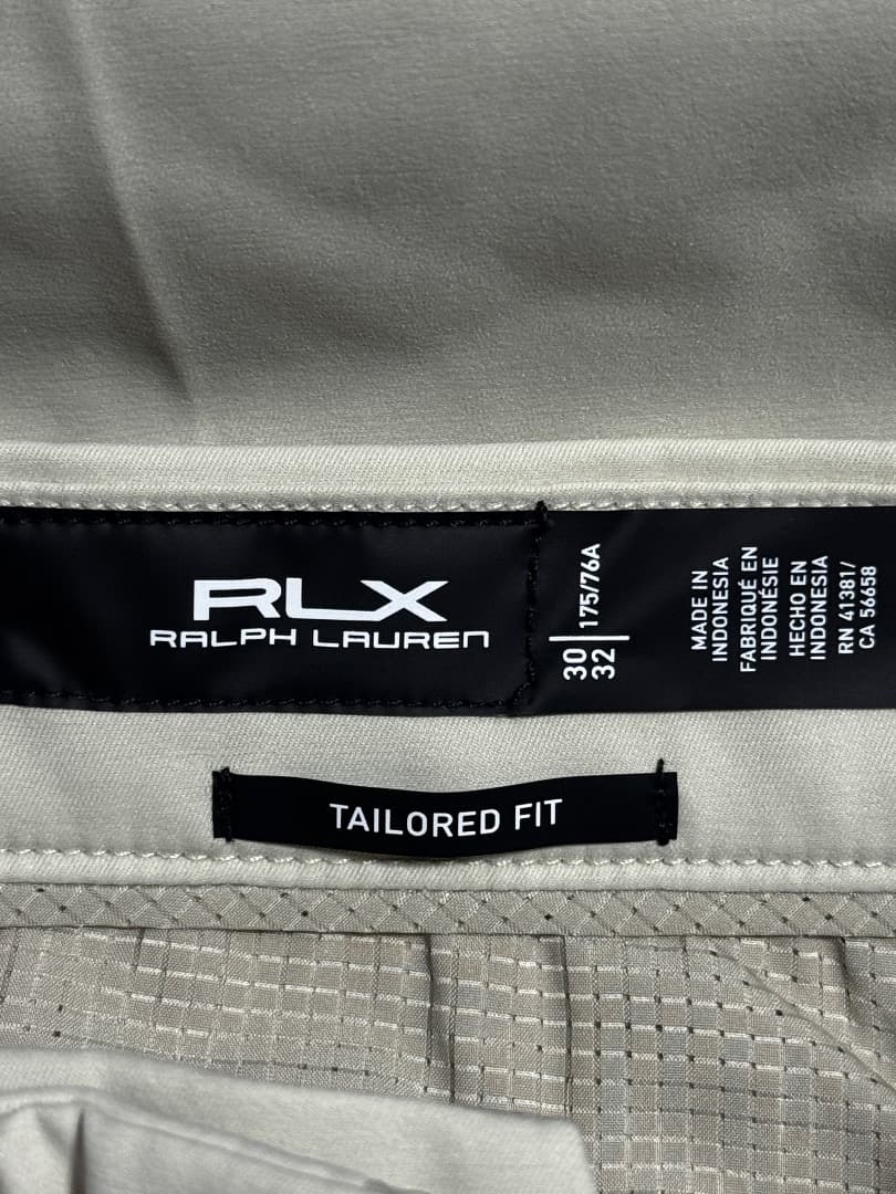 RLX ラルフローレン テーラードフィットパフォーマンスツイルパンツ 30×32
