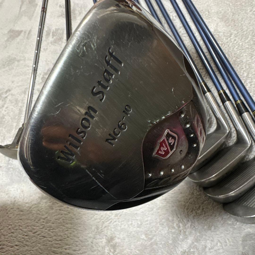 合計13本 Taylormade アイアン10本 ウィルソン ドライバー