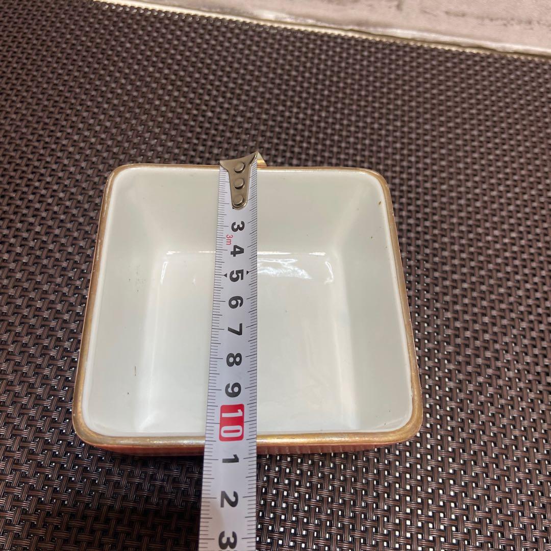 和食器　蓋付き小鉢　四角　25個セット