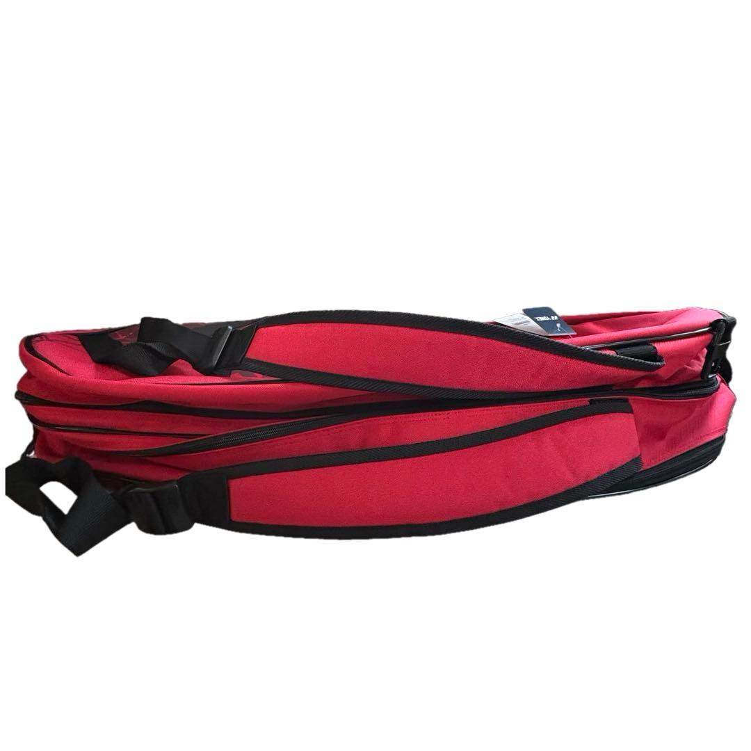 【新品タグ付き】YONEX ヨネックスラケットバッグ6 レッドBAG2532R
