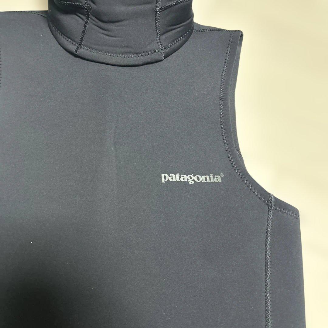 patagonia パタゴニア　フード付きサーフィンベスト ブラック