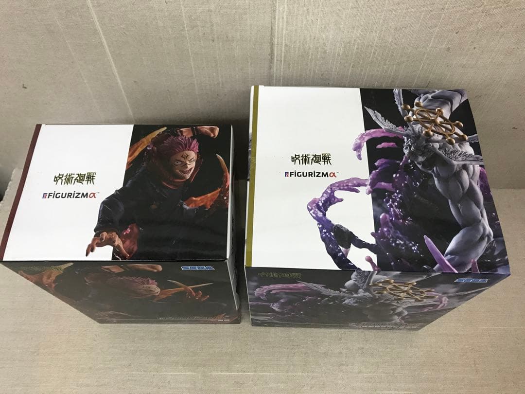 未開封品　呪術廻戦　 \"宿儺\" \"八握剣異戒神将魔虚羅\" 2点セット