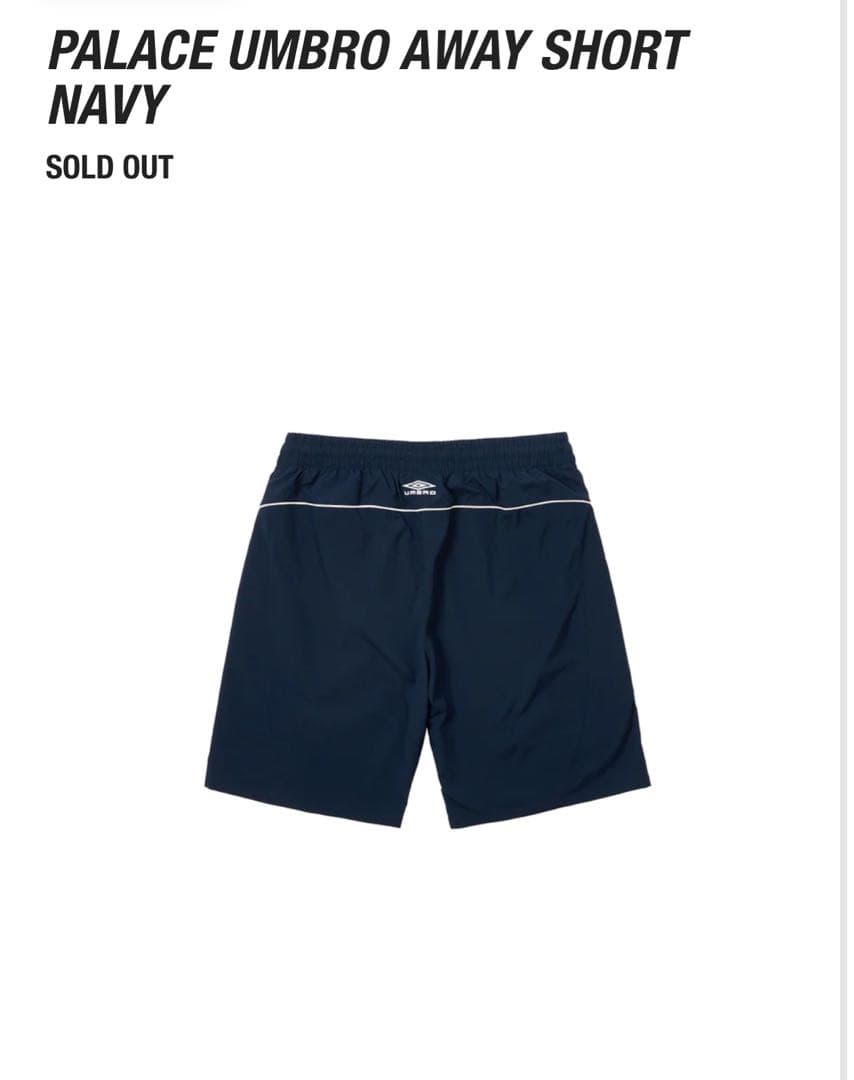 ウェア PALACE UMBRO Shorts \"navy\"XL
