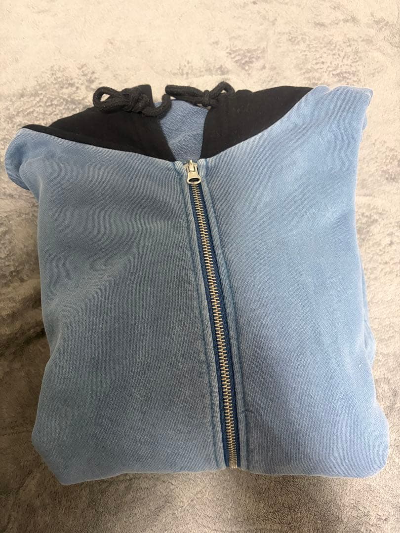 BMSG ツートンジップパーカー BLUE BASIC