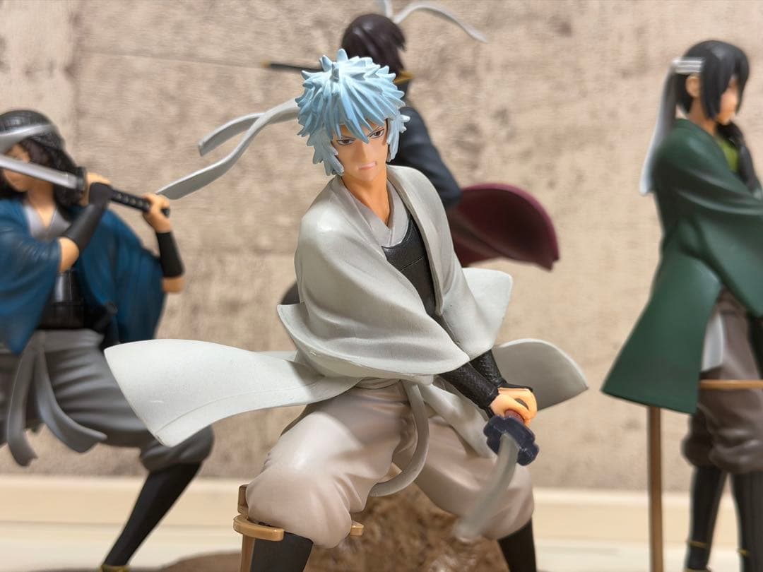 【コンプリートレア】銀魂　攘夷フィギュア 4体セット 箱付き